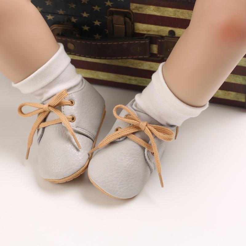 Soft Sole Leather Baby Shoes for Infants/Toddlers - Unisex Spring/Autumn Indoor/Outdoor Walkers