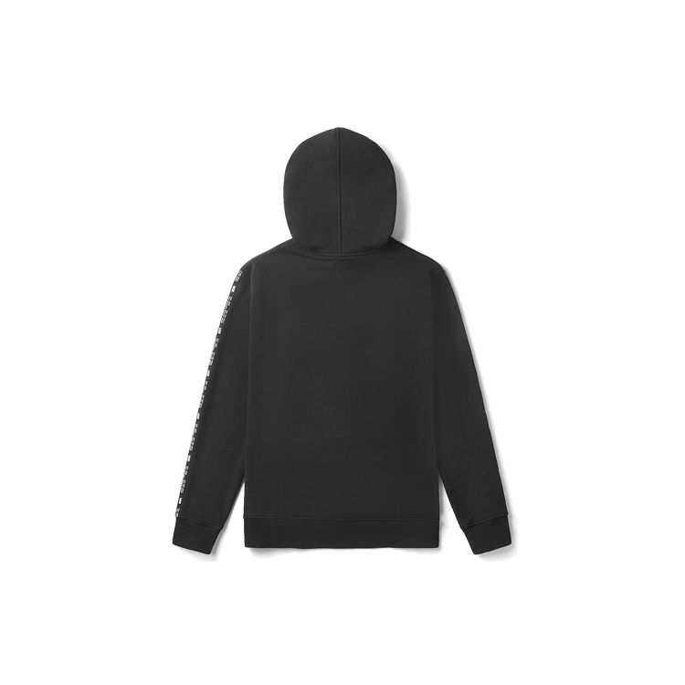 Vans Sleeve Letter Logo Graphic Sweatshirt Men Tops Black VN0A3ZPNBLK