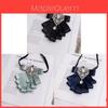 British Gentleman Dress Flower With Alloy Accessories For Wedding Party Or Formal Event