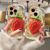 Phone Case: 2D Flat Design Suitable for iPhone 18, 17, 16, 15, 14, 13 Pro Protective Case, Puffy Gummy Style, Perfect Holiday Gift for Christmas and H