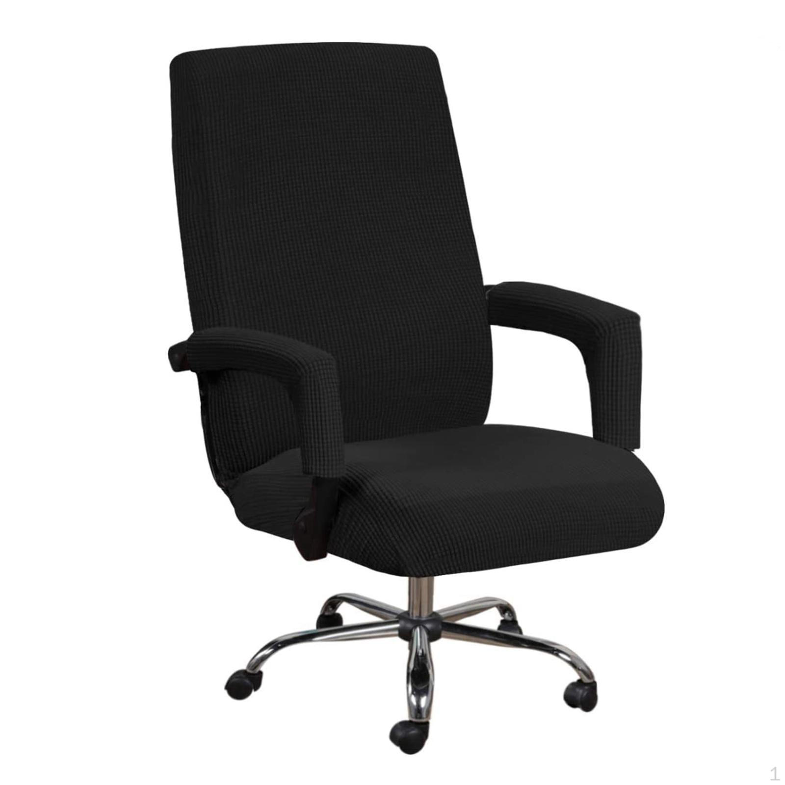 Computer Full Stretchable Rotate Seat Cover Black L 1630₽