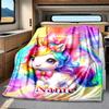 Unicorn Rainbow Rv Blanket Soft Cozy Lightweight For Travel Camping Picnic Sofa Rv Bed Living Room Gift For Friends Familyt66