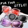 Women Girls Summer Transparent Lens Star Personality Punk Eyeglasses Retro Eyewear
