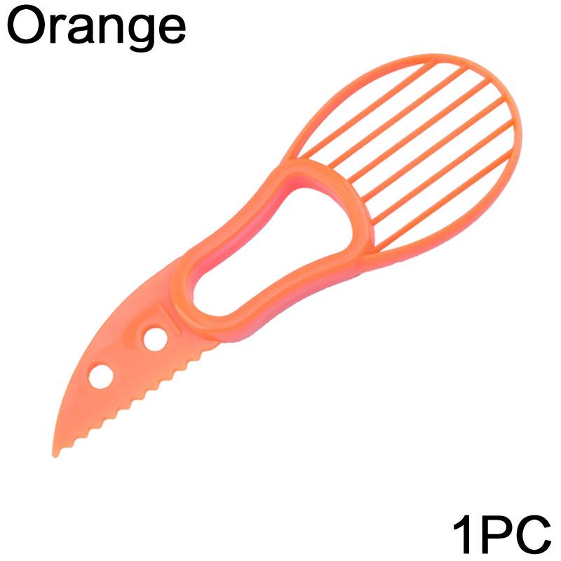 

Avocado Slicer 3 In 1 Shea Corer Butter Fruit Peeler Cutter Pulp Separator Plastic Knife Kitchen Vegetable Tools