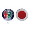 For Alfa Romeo 2026 Hot Sticker 5 Colors 75mm Car Front Hood Emblem Logo Rear Trunk Badge for Alfa Romeo 159 147 Giulietta Stelv