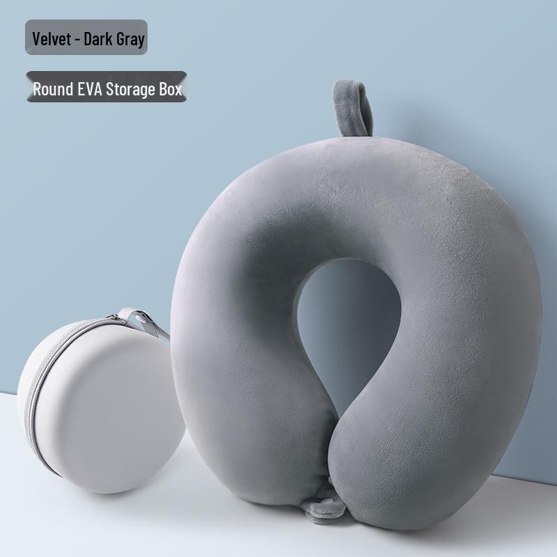 Portable U-Shaped Neck Support Pillow for Travel