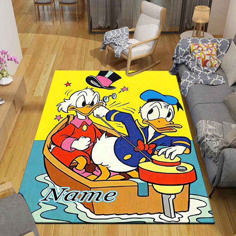 Custom 1Pc Duck Adventures Flight Fun Rug Office Carpet Indoor Outdoor Entrance Doormat Nonslip Soft And Comfortable Living Room D91639