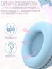 KKYOYRE Cat Ear Bluetooth Wireless Headphones with LED Wired and Wireless Rainbow Color Sparkling Japanese Instruction Manual Adjustable Soft Perfect