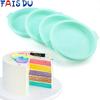 FAIS Du Moule à Gâteau Rond à Couches en Silicone Ustensiles de Cuisson de Cuisine Moule à Gâteau Mousse Moules à Gâteau Outils de Plaque de Cuisson