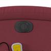 Electric Massage Chair Burgundy Fabric