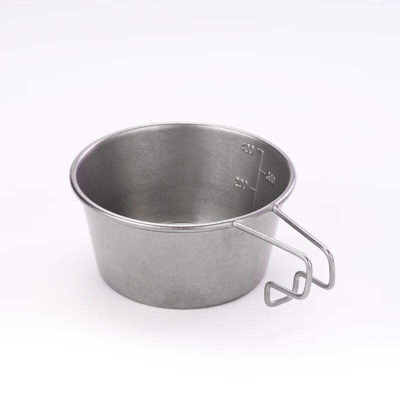 NuFeng Outdoor 304 Stainless Steel Folding Sierra Cup 450ml