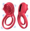 Men's Tanhua Rechargeable Silicone Vibrating Ring - Waterproof, Remote-Controlled, and Wearable.