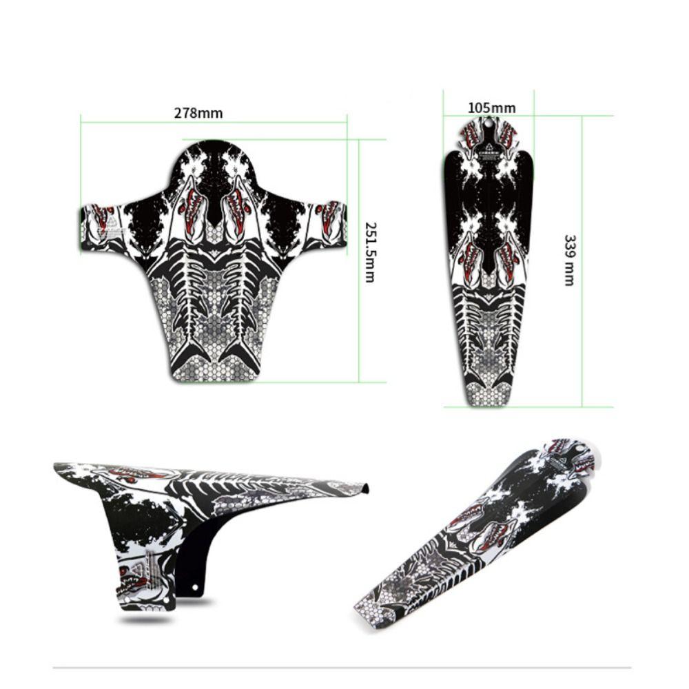 Mud Guard MTB Saddle Mudguard Front/Rear Fender Rear Mud Guard Bicycle Saddle Fender Mudguard Wing