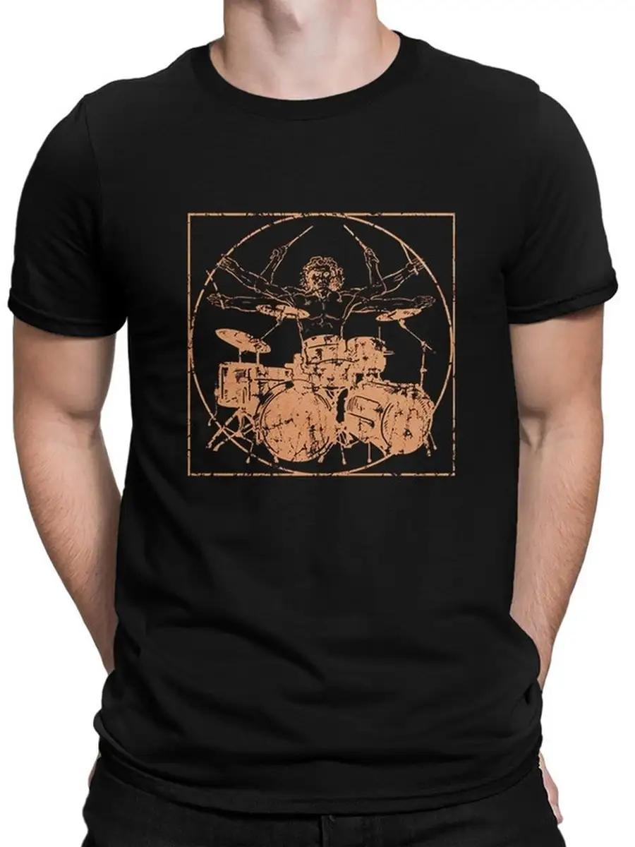 Printed T-shirt Space and Time Theory 4XL