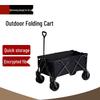 Foldable Outdoor Camping Wagon with Tabletop