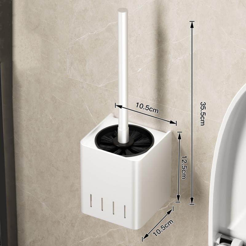 Stainless Toilet Brush Cleaning Brush For Toilet Wall Hanging Floor Household Cleaning Tools Bathroom Accessories Set