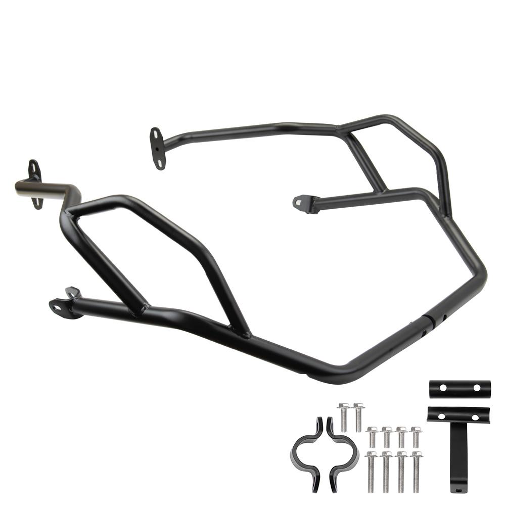 WOLFLINE for TRK502X Upper Engine Bumper for Benelli Bi500GS Upper Crash Bar Engine Guard for Benelli TRK502X Bi500GS 2021-2024 чёрный