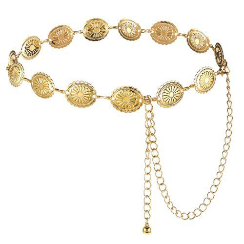 Retro Fashion Metal Chain Belt Women's Waist Decoration Versatile with Skirt Suit Hanfu Waist Chain Ins Tide