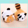 Porte-clés Panda en Peluche avec Design Réversible pour Filles et Accessoires de Sac