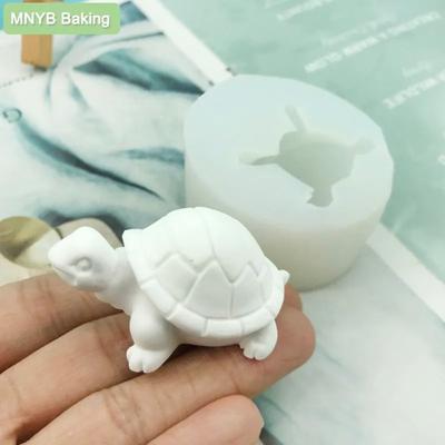 New 3D Silicone Mold Resin Art Turtle Shape Crystal Epoxy Resin Mold Gypsum Clay Casting Mould Home