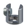 Handrail Clamps Shelves Brackets Acrylic Shelf Stainless Steel Clip for Glass Clamps Clips Clips