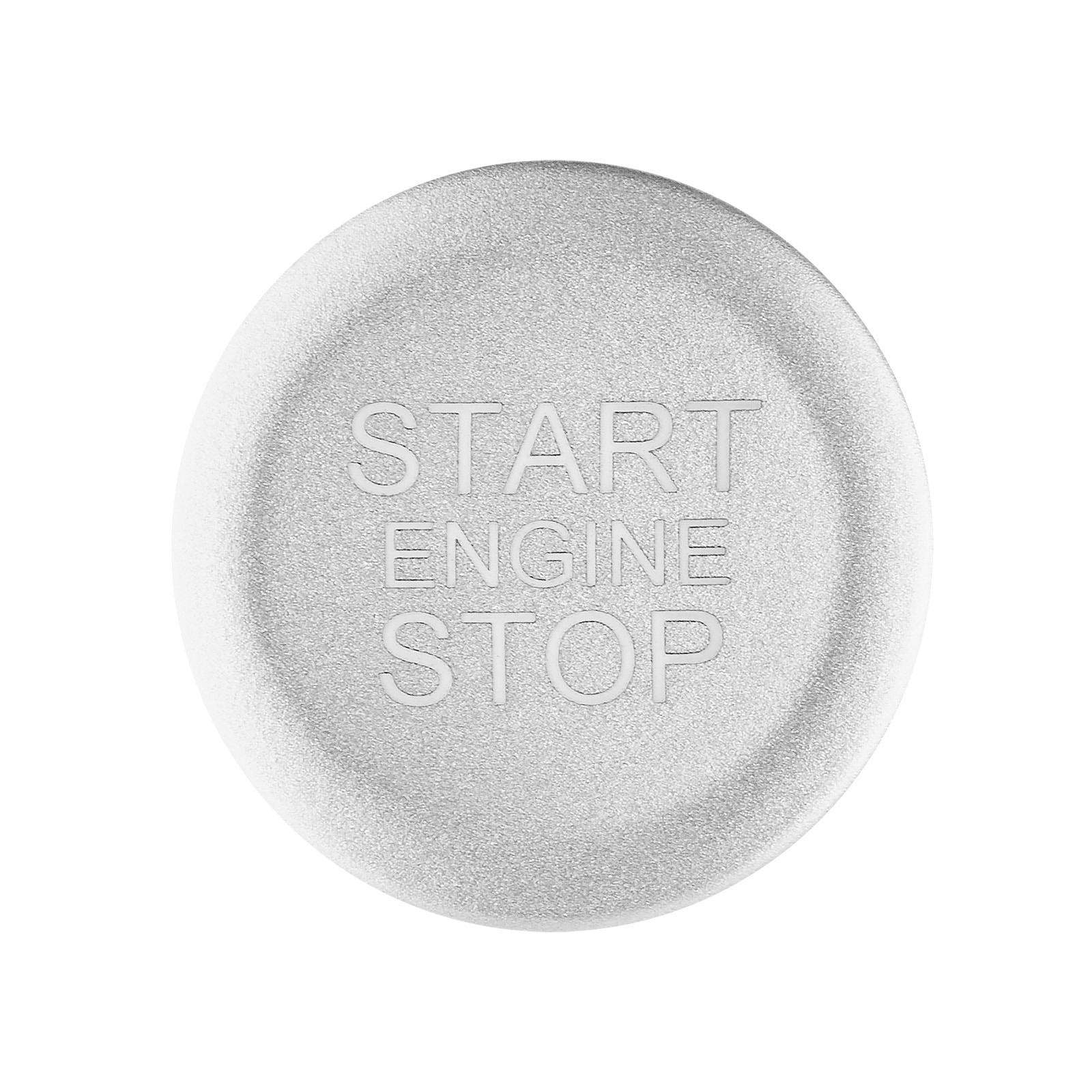 

Накладка на кнопку старт-стоп двигателя из АБС-пластика для Alfa Romeo Giulia Stelvio 2017-2019 Аксессуары Наклейки для интерьера Горячая распродажа серебряный