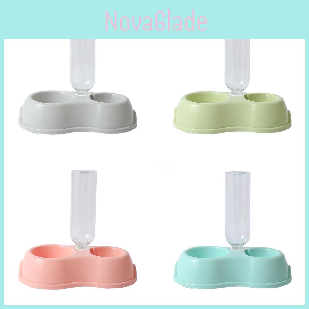 3,8 l Haustierfutter- und Wasserspender-Kombination für Katzen, Kunststoffmaterial, automatische Fütterung, verschiedene Farben erhältlich