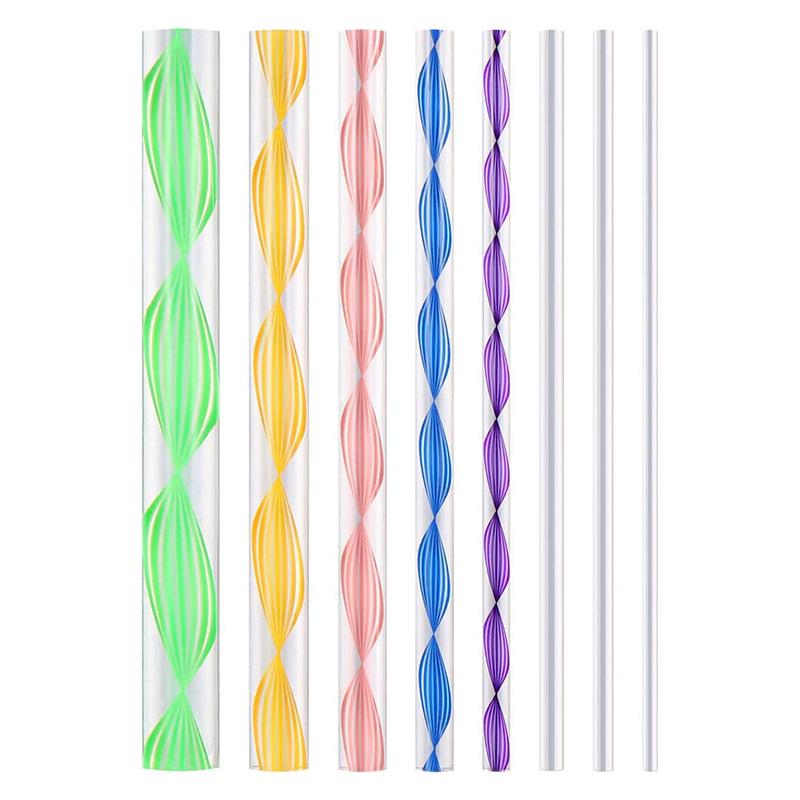 13-Piece Acrylic Spiral Rod & Dotting Tool Set for Nail Art and Mandala Designs