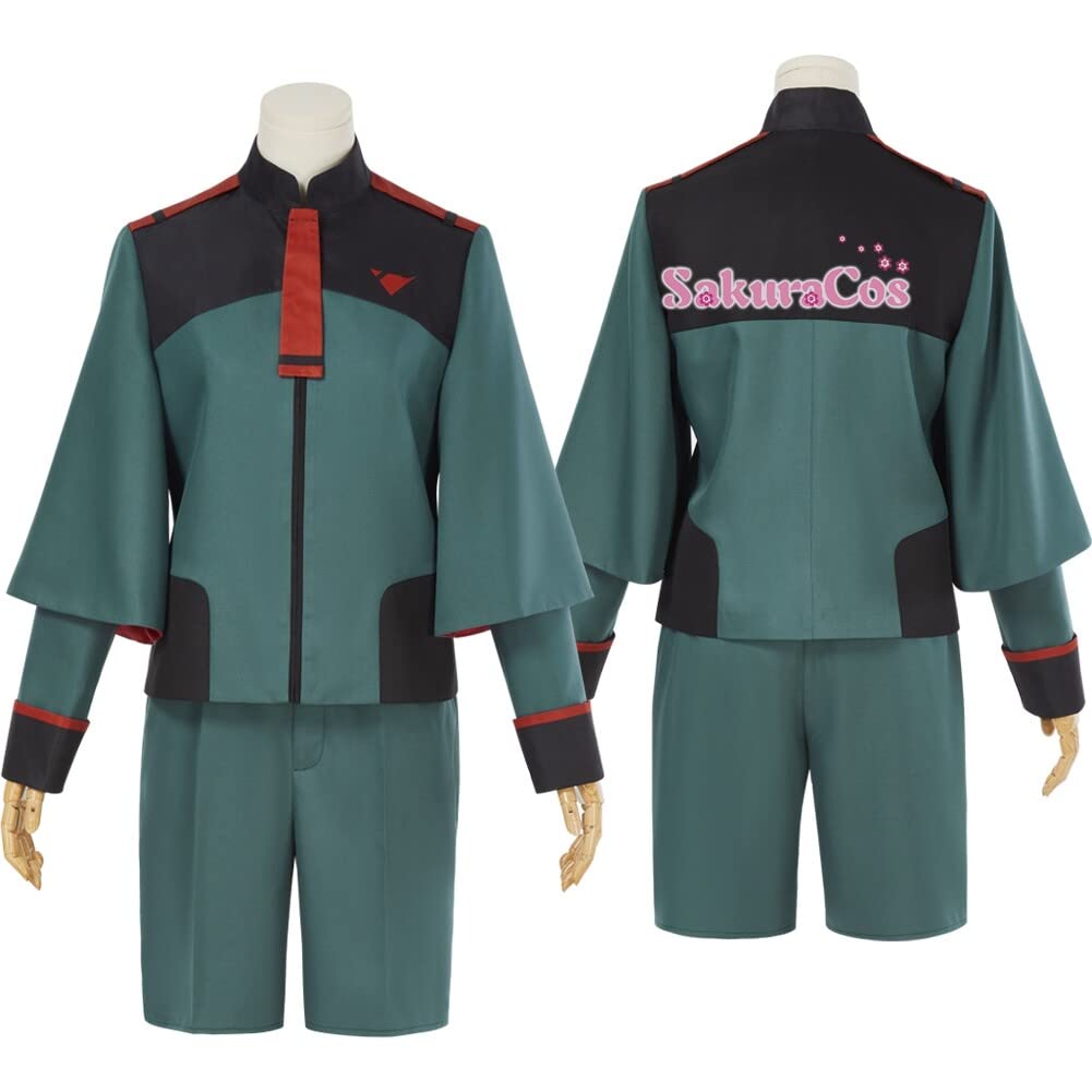 

Мобильный костюм Ведьма Меркурия Униформа Ника Нанаура Лауда Нил Костюм для косплея Хэллоуин Рождество Взрослый Аниме Косплей Мероприятие