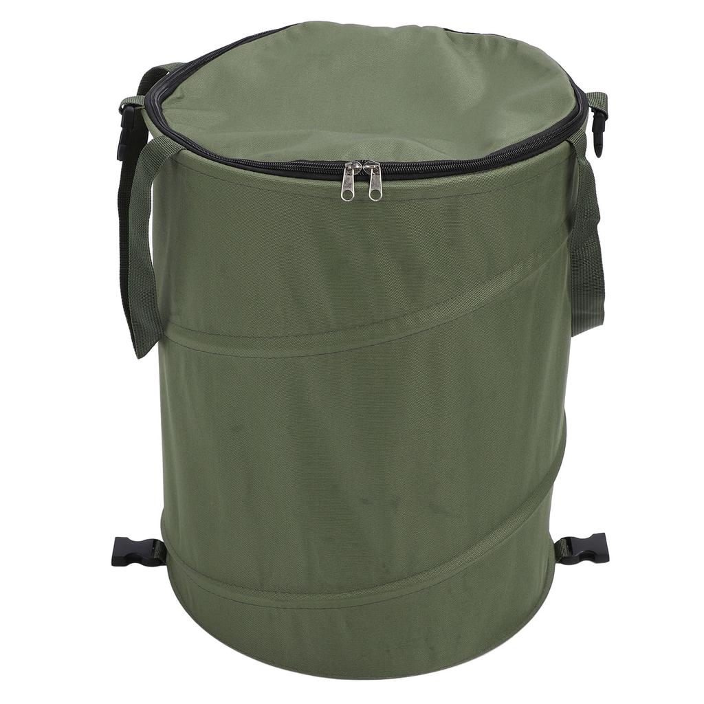 Coș de gunoi de camping, capacitate mare, portabil, multifuncțional, 600D Oxford Cloth Pop Up Utility Container