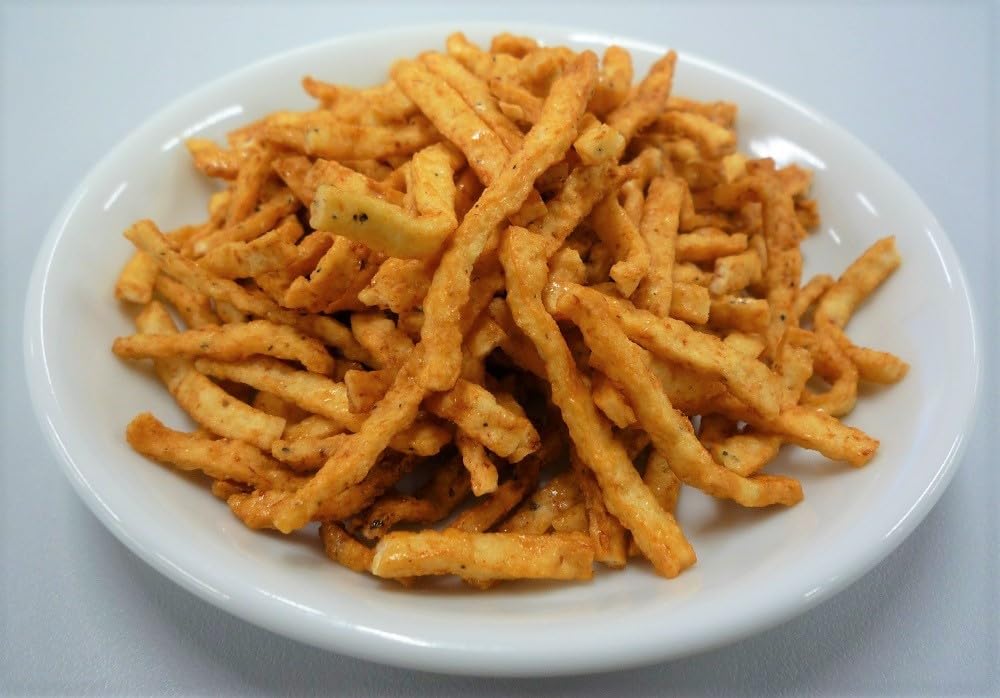 Oyatsu Company Crispy Baby Star Salt and Pepper 40g x 12 bags Flavor,