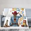 I Knew It I Knew You Country Knitted Blankets TS5 Plush Throw Blanket Summer Air Conditioning Portable Soft Warm Bedspreads,