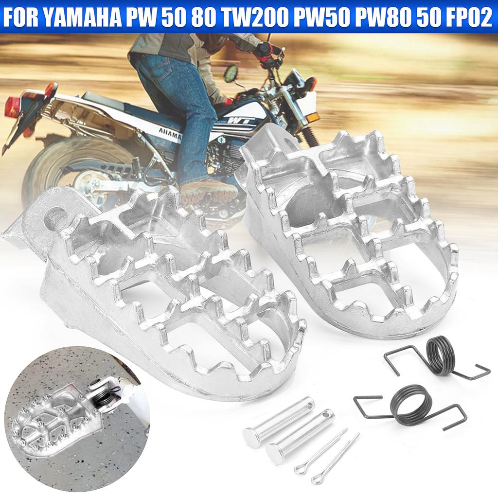 Univerzální motocyklové stupačky Pit Dirt Bike Motorka Nohy Opěrka nohou Pro Yamaha PW50 PW80 TW200 Pro Honda XR/CRF