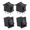 1/4/10Pcs 250V 6A 125V 10A Marine Rocker Switches Power Switches 6 Pin 3 Position Rocker Toggle Switches Easy To Install