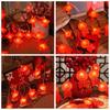 Red Color New Year LED String Lighting Chinese Style Atmosphere Lamp Christmas Tree