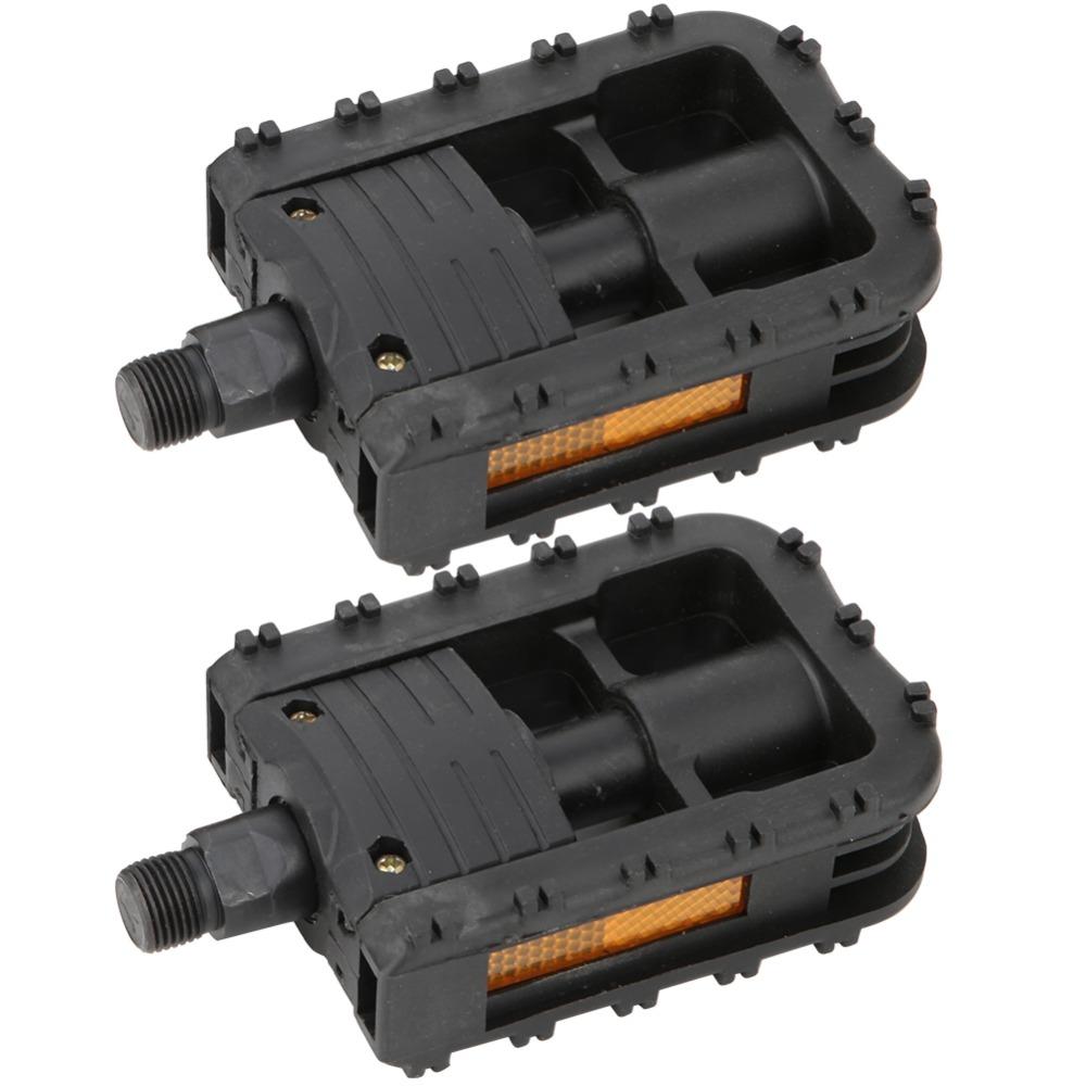 1 pair Plastic Folding Bike Pedals Road Bike Pedals  for Mountain Bikes,Road Bikes,E-Bikes