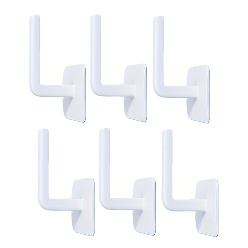 1/2/6Pcs Hat Rack for Baseball Caps Adhesive Hat Hooks for Wall Cap Hanger Storage Cap Organizer No Drilling Hat Holder for Door