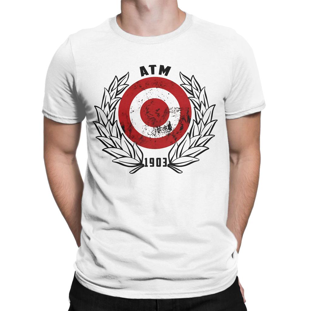 Herren Zielscheibe ATM 1903 T-Shirt Reine Baumwolle Oberteile Humor Kurzarm Rundhals T-Shirt Neue Ankunft T-Shirts