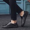 Designer Brand Men Flats Men's Leather Casual Shoes Business Style Formal Shoes Versatile Men's Loafers Lightweight Men's Shoes