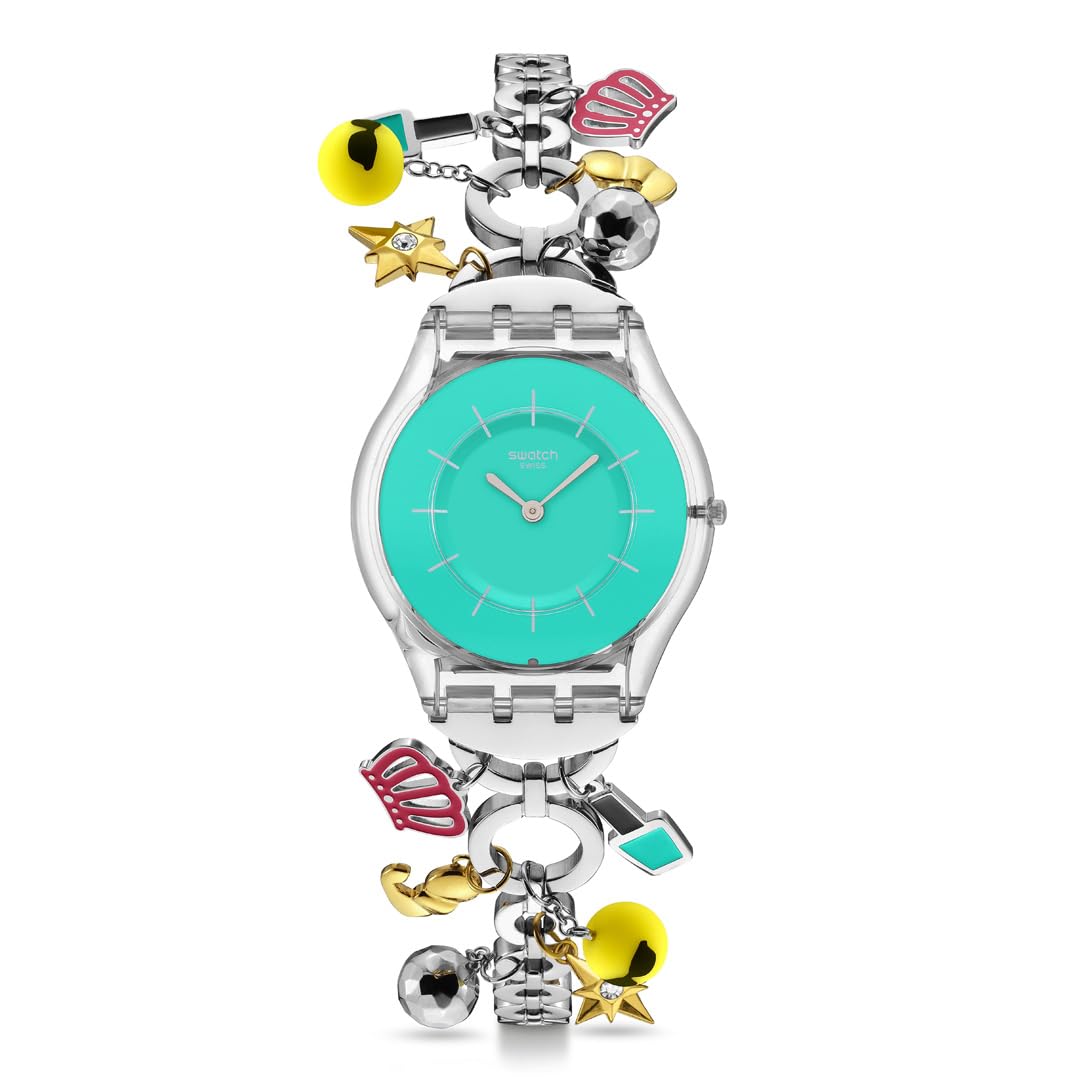 SKIN CLASSIC BIOSOURCED MOTHER LIKE NO OTHER Watch SS08Z106G Gray [Swatch] Women s зелёный