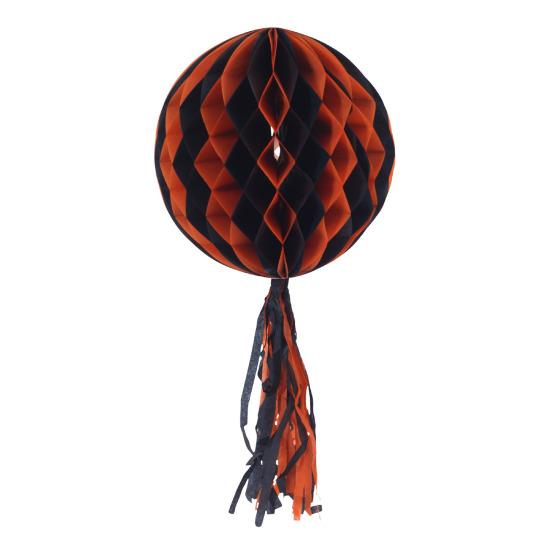 Honeycomb Halloween Hanging Decorations Ghost Spider Pumpkin Witch Bat Paper Honeycomb Centerpieces for Indoor Window Haunted House Decor