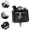 Serrure à poignée en T noire Serrure compacte pour porte de remorque Outil sécurisé Serrure pliable Armoires industrielles