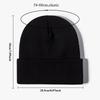 Unisex Beanie Hat Casual Beanie for Men & Women Warm Soft Knitted Hat Stylish Plain Daily Winter Hat, Christmas Gift