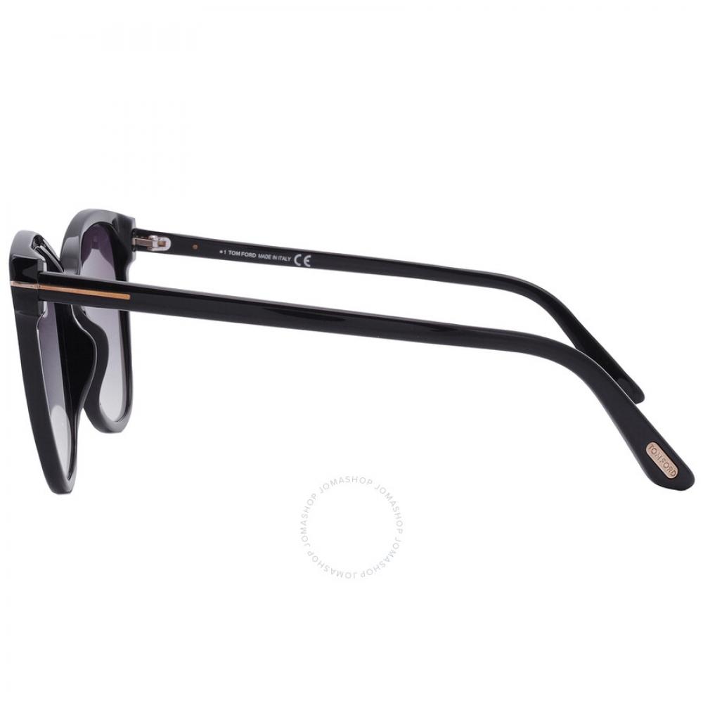 Tom Ford Ani Grey Gradient Cat Eye Ladies Sunglasses FT0844  display picture 1