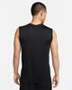 Nike Legend Sleeveless DX0992 Silver M Dri-FIT T-Shirt Black/Matte