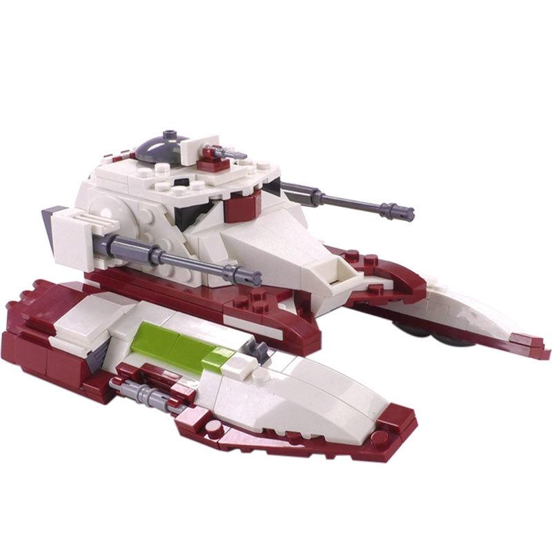 TX-130T AAT Occupier Military Minifig Space Republic Fighter Tank Armed personnel carrier Armored tank Desktop Ornament