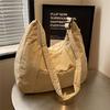 Shoulder Bag for Girl Women Handbag Solid Color Underarm Bag Crossbody Bag Tote