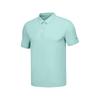 Comfortable Knitted Fashion Short Sleeve Polo Shirt Men Tops Light-Green P225M083-02D9