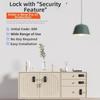 Combination Lock Chain Window Restrictor Lock No Drilling Password  Child Safety Lock  Drawer
