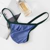 Men Spring and Summer Sexy Sexy Ice Silk Ultra-thin Buttock Thong Underwear